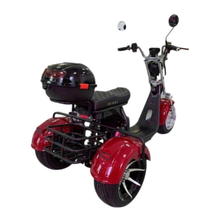 Электротрицикл Ikingi X12 Pro Trike (M12 Pro Trike) (Красный)