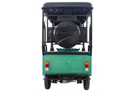 Электротрицикл Rutrike Рикша 60V2000W (темно-зеленый-3293)