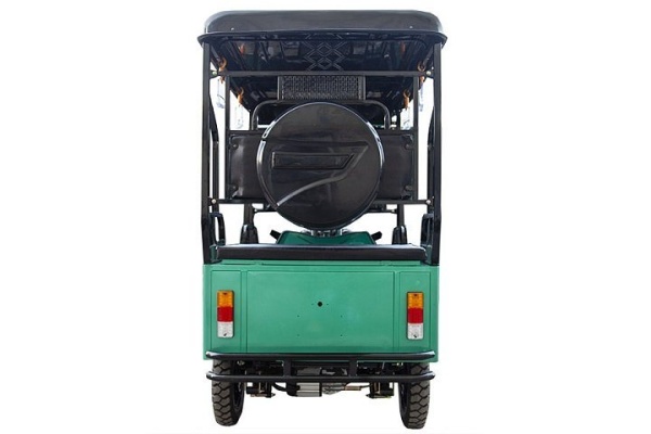 Электротрицикл Rutrike Рикша 60V2000W (темно-зеленый-3293)