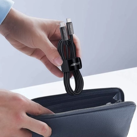 Кабель AceFast C23-03 USB-C to USB-C 60W 1.2m