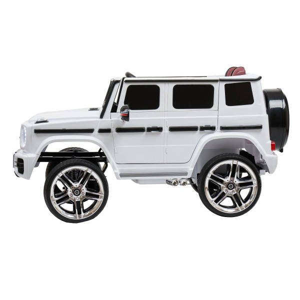 Детский электромобиль Mercedes-Benz G63 (высокая дверь) 4x4 YHH2409 Белый