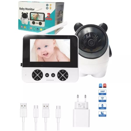 Видеоняня Baby Monitor YE19 4.3"