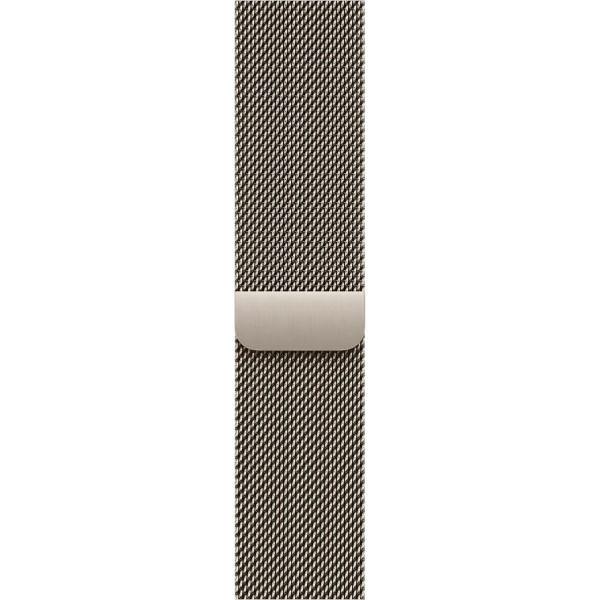 Apple Watch Series 10 GPS + Cellular 46mm Natural Titanium Case with Natural Milanese Loop M/L (MWYC3)