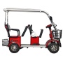 Электротрицикл Rutrike Gelbert Hara 48V/60V 600Вт (Красный-3041)
