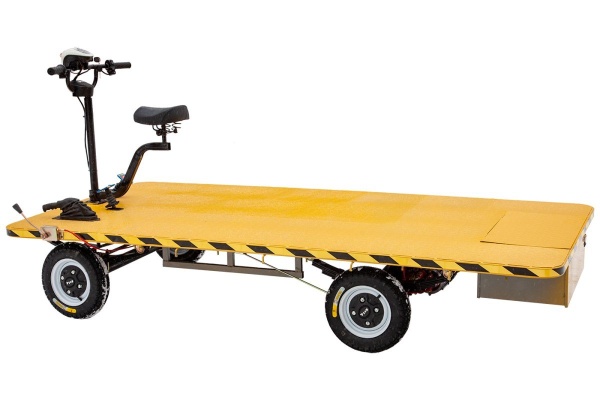 Платформенная тележка электрическая Rutrike СКЛАД 2000