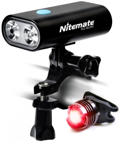 Комплект велосипедных фонарей Nitemate