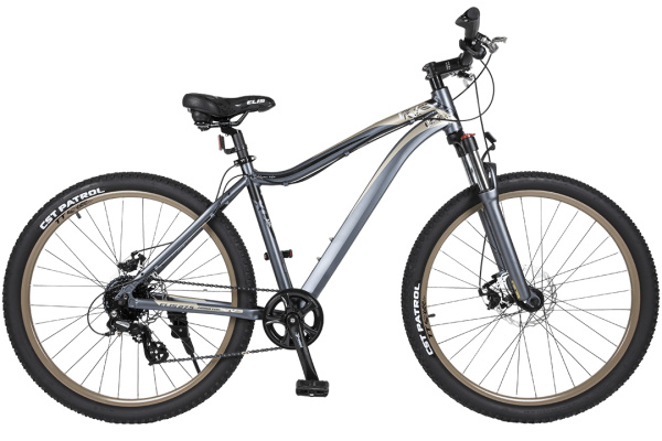 Велосипед TechTeam Elis 27.5"х18" 2021 Grey