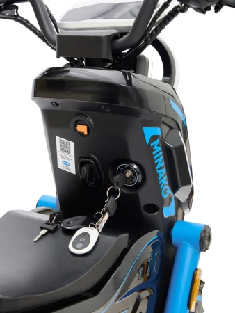 Электровелосипед Minako U2 Pro 30Ah Синий