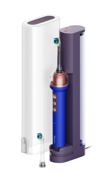Электрическая зубная щётка Dyson CameraJet с флоссером OC01 CER ROW, Ceramic Ultra Blue