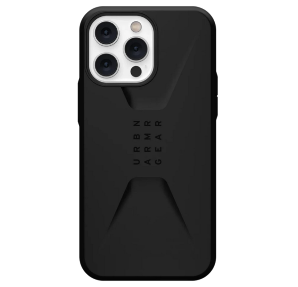 Чехол с поддержкой MAGSAFE Uag Civilian для iPhone 14 6.1", цвет черный (Black)