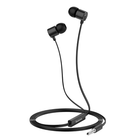 Проводные наушники Hoco M63 Ancient sound, Jack 3.5mm, 1.2 м, черный
