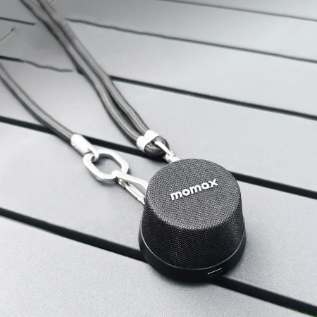 Портативная колонка MOMAX 1-Vibe Go Snap&Go (BS6HKD) Black