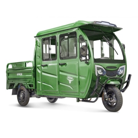 Грузовой электротрицикл Rutrike Рейс 1300 60V1200W (Темно-зеленый-2818)