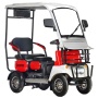 Электроскутер четырехколесный Rutrike Лич (Красный-3260)