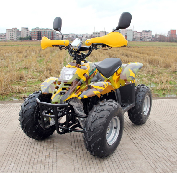 Квадроцикл GreenCamel Gobi K600 (36V 800W R7 Цепной привод) Армейский-желтый