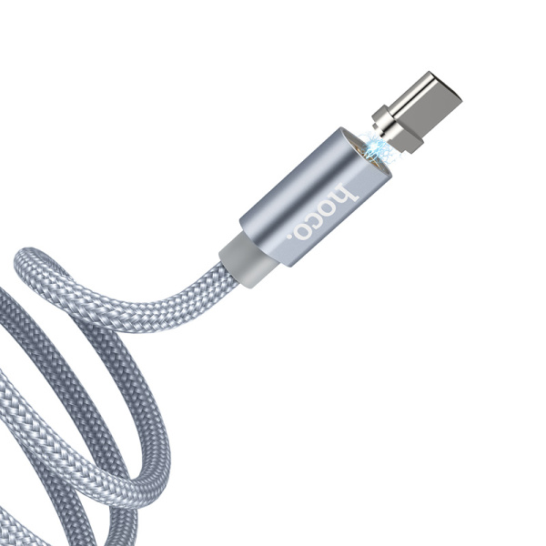 Кабель Hoco U40A Magnetic Adsorption Charging Cable 1 м (Type-C-USB)