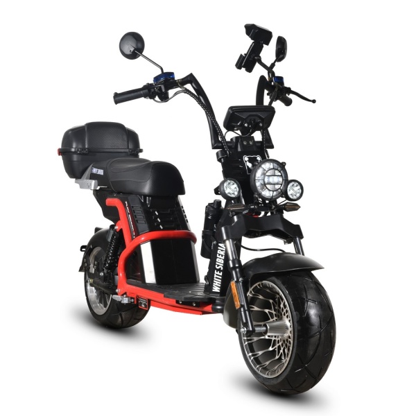 Электроскутер White Siberia Pro Black Edition 2026 5000W
