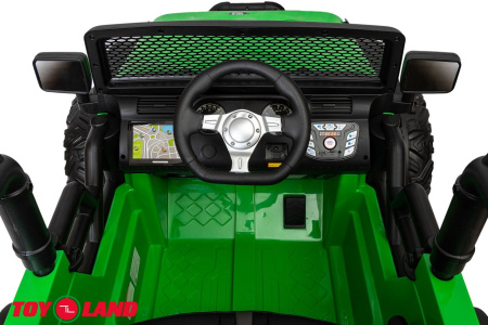 Детский электромобиль Jeep JC 666 24V Зеленый