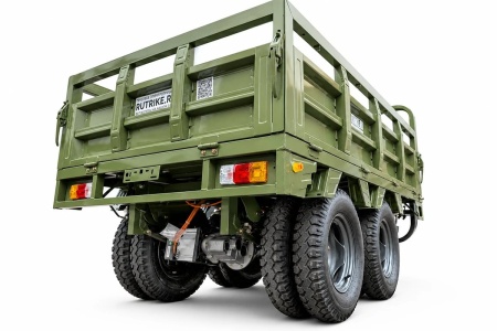 Грузовой электротрицикл Rutrike Профи 2200 60V1800*2W (Зеленый-3298)