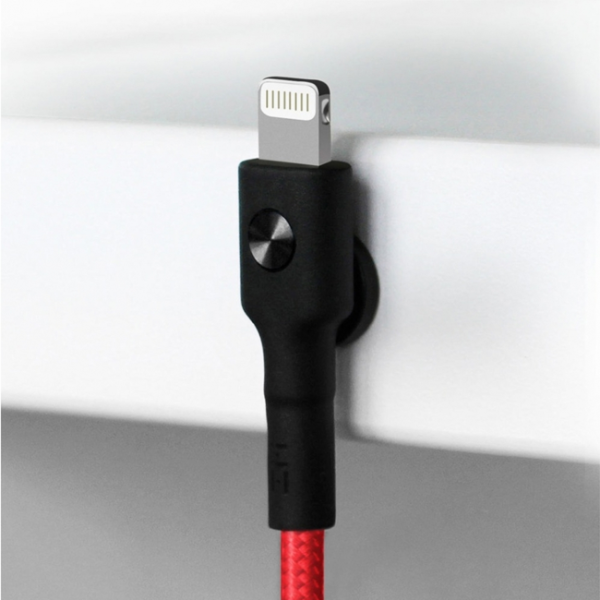 Кабель USB/Lightning Xiaomi ZMI MFi 30 см (AL823) (Red)