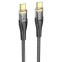 Прозрачные корпуса USB-C и индикатор кабеля Hoco U121