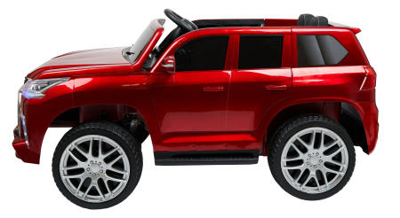 Детский электромобиль Джип Lexus LX 570 YHO9171 4x4 Красный краска