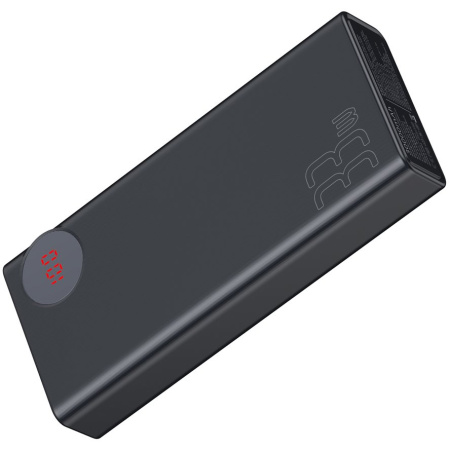 Внешний аккумулятор Baseus Mulight Quick Charge Power Bank 30000mAh (PPMY-01) Black