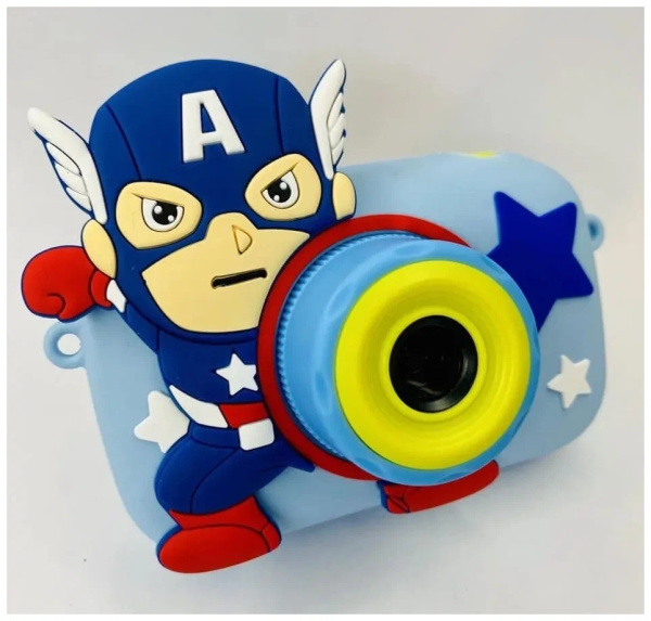 Детский фотоаппарат капитан Америка