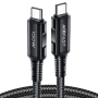 Кабель Usb-C to Usb-C Acefast C4-03 2m Black