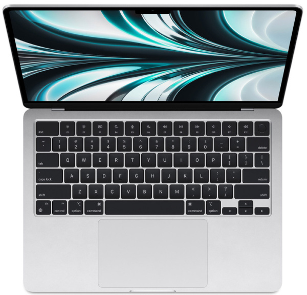 Ноутбук Apple MacBook Air 13,6" (M2, 2022) 8 ГБ, 512 ГБ SSD, «серебристый» MLY03