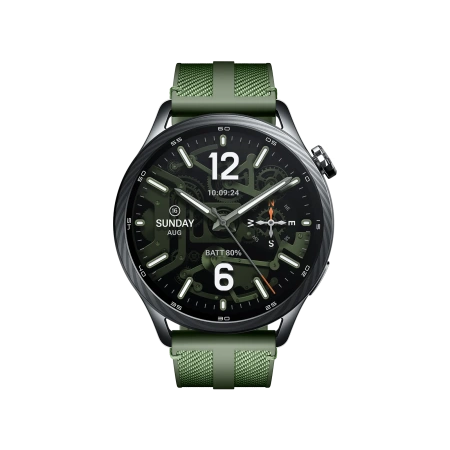 Смарт-часы Xiaomi Watch S5 46mm Зелёный — вид спереди