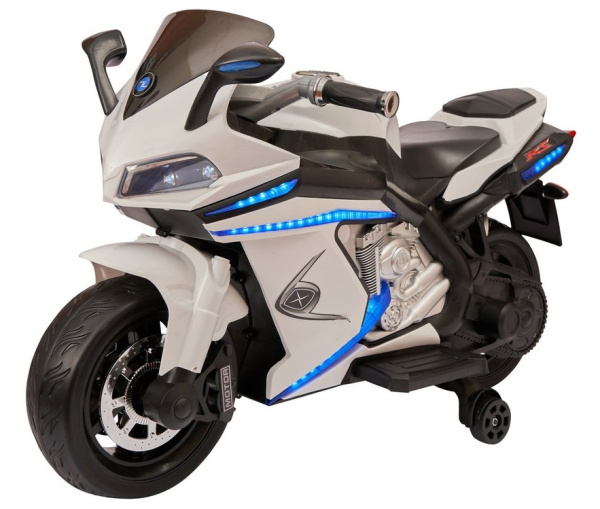 Детский электромотоцикл Moto YHF 6049 Белый