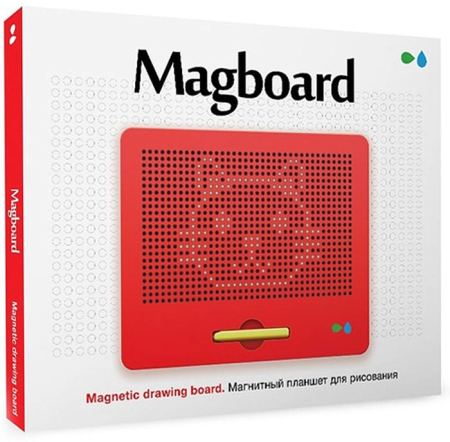 Планшет для рисования магнитами Magboard-красный