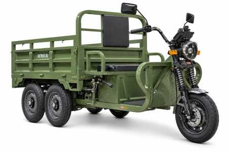 Грузовой электротрицикл Rutrike Каскад 1600 60V1500*2W (Зеленый-3295)