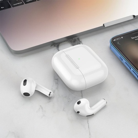 Беспроводные наушники TWS Hoco EW43, Bluetooth, 300 мАч, белый