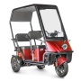 Электротрицикл Wanshida NIPLA 500 60V 1000Вт (Черно-красный-3086)