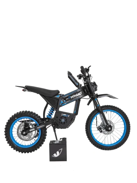 Электропитбайк Minako Pit R 60V 23Ah — Синий