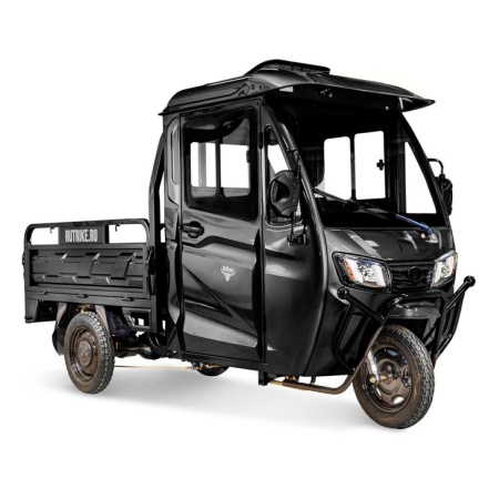 Грузовой электротрицикл Rutrike КАРГО Кабина обогрев 1500 60V1000W (Черный-2850)