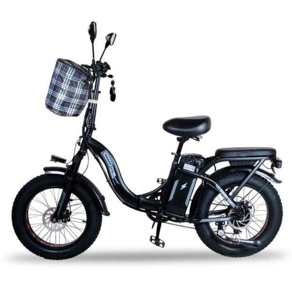 Электровелосипед Minako F11 Lite 20Ah Черный (спицы)