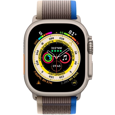 Apple Watch Series Ultra LTE 49mm Trail Loop Gray