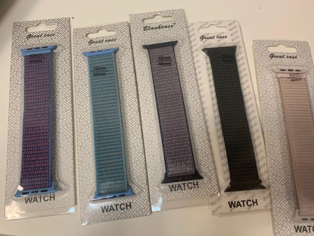 Ремешок нейлоновый Great Case Nylon для Apple Watch 42/44mm Цветной