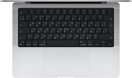 Ноутбук Apple MacBook Pro 14" (M1 Pro 8C CPU, 14C GPU, 2021) 16 ГБ, 512 ГБ SSD, серебристый MKGR3