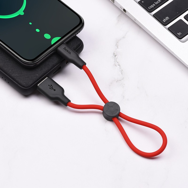 Кабель USB - Type-C HOCO X21+ 0.25m Red