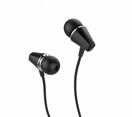 Проводные наушники Hoco M34 honor, Jack 3.5mm, 1.2 м, черный