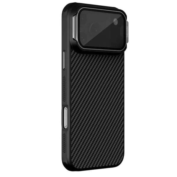 Чехол NILLKIN CarboProp Magnetic case (Translucent Black Camera cover) 17 Pro Black