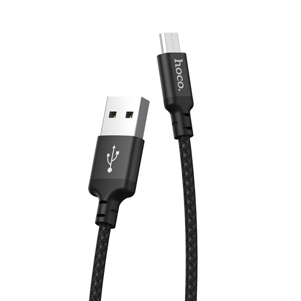 Кабель USB HOCO X14 Times speed USB - MicroUSB 2А 1 м Черный