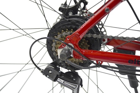 Электровелосипед Eltreco XT 600 Pro (Красный глянец-3195)