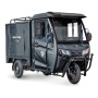 Грузовой электротрицикл Rutrike КАРГО Кабина Дуал обогрев 1500 60V1000W (Черный-2858)