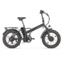Электровелосипед Eltreco BAD DUAL NEW (Черный матовый-3202)