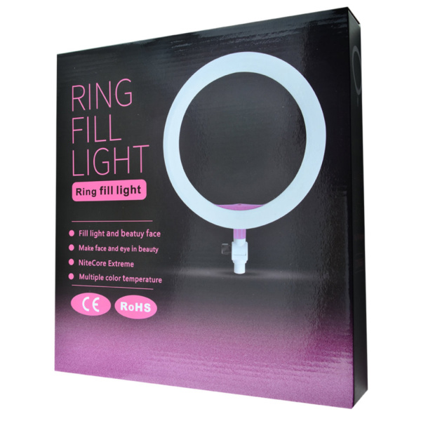 Кольцевая светодиодная лампа освещение Ring Fill Light ZD666 (26 см)